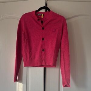 Acne Pink Women's Cardigan